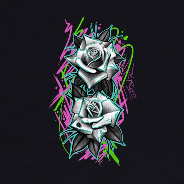 Roses by Lazrartist